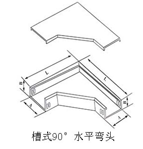 槽式水平弯头