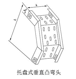 托盘式垂直凸弯头