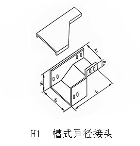 H1 槽式异径接头