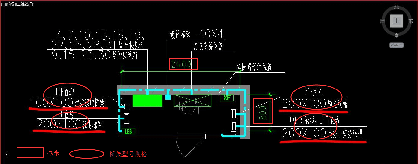 桥架安装规划图