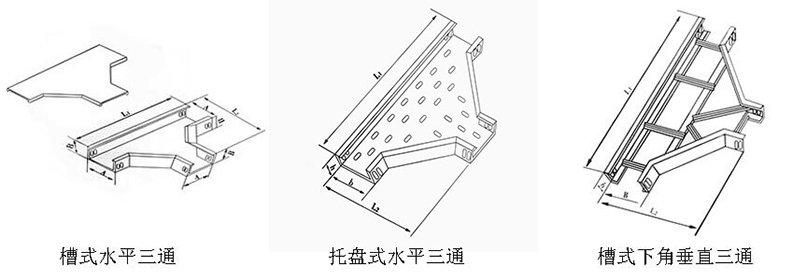 桥架三通图片